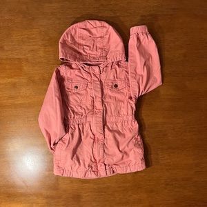 Old navy pink coat size 4T